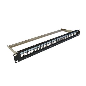 Patch Panel 24 Portas Blindado 19 Polegadas Cat.5E/6/6A SecLan - WT-2224A - Descarregado