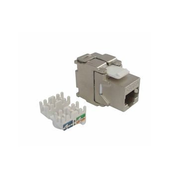 Conector Keystone Blindado Seccon SecLan RJ45 Fêmea Cat.6A - WT-2201 - Vendido Unitário