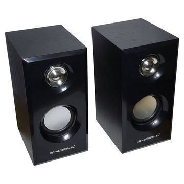 Caixa de Som X-Cell 2.0 Canais 10W RMS Preto USB - XC-CM-14