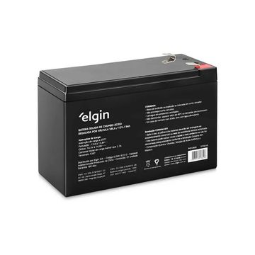 Bateria Selada para Alarmes e No-Breaks 9,0 Ah 12 Volts Elgin - 82313