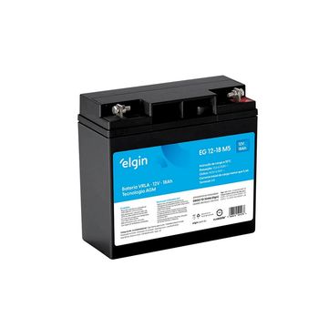 Bateria Selada para Alarmes e No-Breaks 18,0 Ah M5 12 Volts Elgin - 82382
