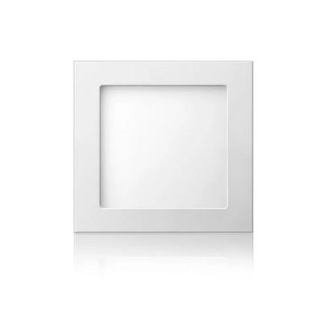 Luminária Plafon 12W LED 6500k Quadrado de Embutir Bivolt Elgin - 48D12WEQB0E0