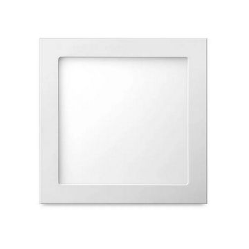Luminária Plafon 12W LED 6500k Quadrado de Sobrepor Bivolt Elgin - 48D12WSQB0E0