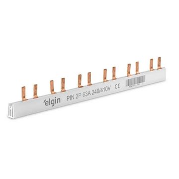 Barramento Pente Bifásico para Disjuntor até 63A 54 Polos Elgin - 52BF00254P63