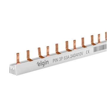 Barramento Pente Trifásico para Disjuntor até 63A 54 Polos Elgin - 52BF00354P63