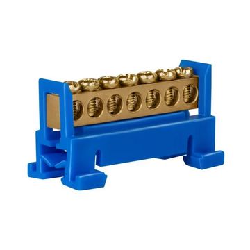 Barramento Neutro para Quadro Distribuição Suporte para Trilho 12 Polos Elgin - 52BNT0000012