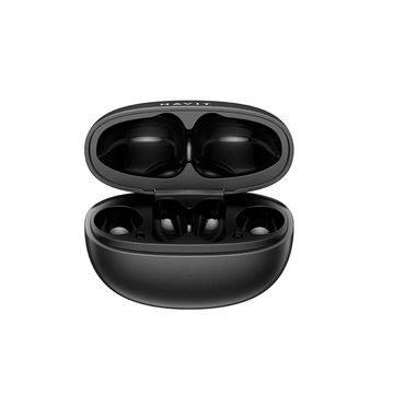 Fone de Ouvido Bluetooth TWS Havit Preto - OWS928 Earclip