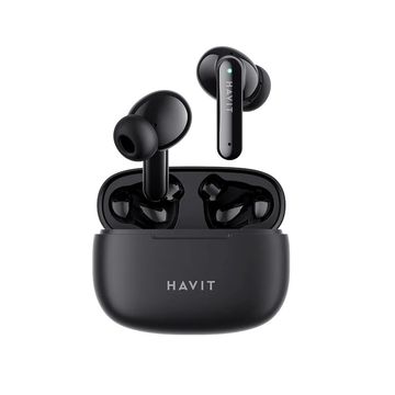 Fone de Ouvido TWS Bluetooth Preto Havit - TW967PRO