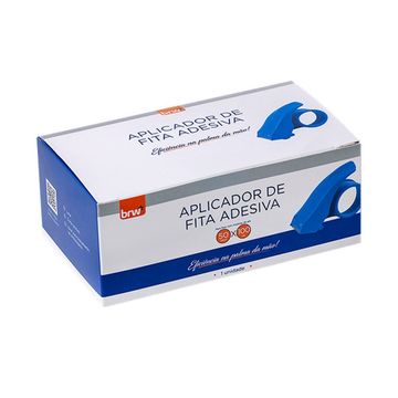 Aplicador de Fita Adesiva Azul Slim Unitário - BRW- AF1050-SINOP-03