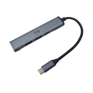 Hub Type-C 4 Portas F3 - 305-SINOP-03
