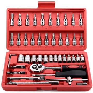 Kit Ferramentas Para Uso Geral 46 Peças Hoopson - JG-1133VH-SINOP-03