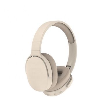 Fone de Ouvido Headset Bluetooth 5.3 com Microfone Bege X-CELL - XC-BTH-62-SINOP-03