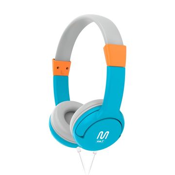 Fone de Ouvido Headset com Microfone com Plug P2/P3 Azul Kids Multilaser - PH377-SINOP-03
