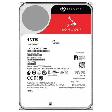 Hard Disk CFTV 16 TB Sata 6 Gb/s Seagate SkyHawk 7200 RPM - ST16000NT001-SINOP-03