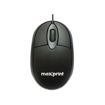Mouse USB Maxprint MO1000 1200dpi Preto - 60000164-SINOP-03