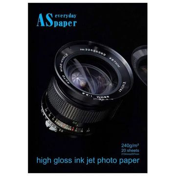 Papel Fotográfico Glossy A4 240 Gramas 20 Folhas Usa Folien - 8363-SINOP-03