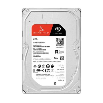 Hard Disk Servidor  6.0 TB Sata 6 Gb/s Seagate Ironwolf Nas 7200 RPM - ST6000NT001-SINOP-03