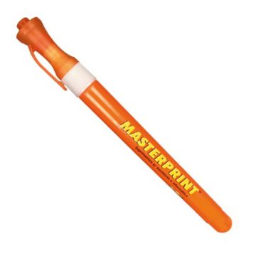 Caneta Marca Texto Neon Slim Laranja com 12 unidades Masterprint - MP614-SINOP-03