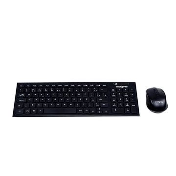 Kit Teclado + Mouse sem Fio Maxprint CW1001 1000dpi Preto - 60000157-SINOP-03