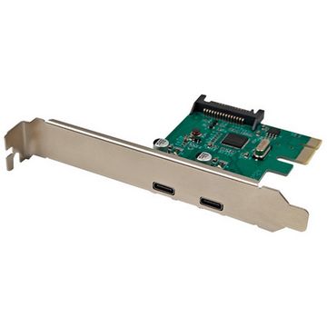 Placa PCI-E 2 Portas Type-c F3 - 1485-SINOP-03