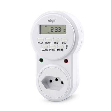 Programador de Tempo Digital Bivolt 20 Programações - Elgin - 46RTIMERDG00-SINOP-03