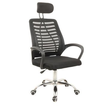 Cadeira Giratória com Braço Polipropileno Preto Office SION Maxprint - 111000002-SINOP-03