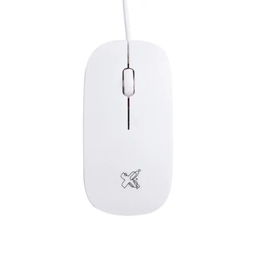 Mouse USB Maxprint Surface 1200dpi Branco - 60000135-SINOP-03