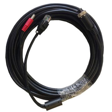 Cabo Adaptador M12-6A para DC/M RJ45/M Hikvision-SINOP-03