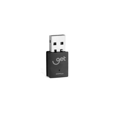 Adaptador USB Wireless Get AC 600 Dual-Band - 67444-SINOP-03