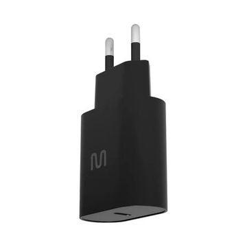 Carregador de Celular Parede com 1 Porta Type-C 20W Ultra Rápido Bivolt Preto Multi - CB168-SINOP-03