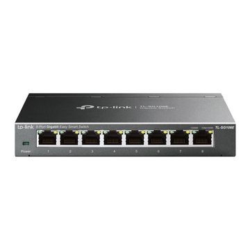 Switch Tp-Link TL-SG108 8 Portas 10/100/1000 Mbps - 143126-SINOP-03