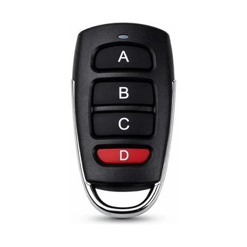 Controle Remoto Universal MP8001 para Portão 433 MHz Preto Masterprint - 235010004-SINOP-03