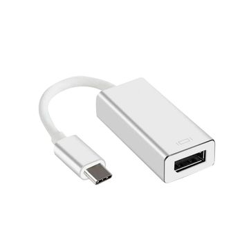 Adaptador USB Type-C- Macho x Displayport- Fêmea X-Cell - XC-ADP-47-SINOP-03