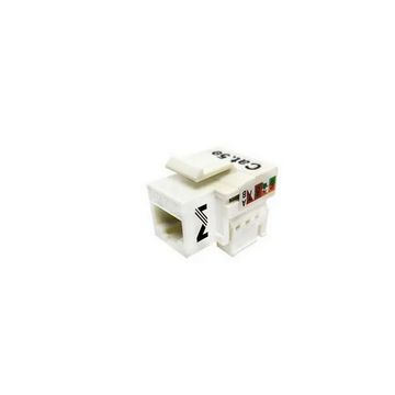 Conector Keystone Megatron RJ45 Fêmea Cat.5e Preto - 913 - Pack com 8 unidades-SINOP-03