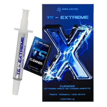Pasta Térmica TS- EXTREME 1Gr Seringa para Processador - Vendido Unitário - Implastec - PATSEXT1-SINOP-03