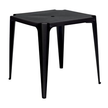 Mesa Quadrada Preta 70,50cm x 70cm x 70cm - Mor - 15151003-SINOP-03