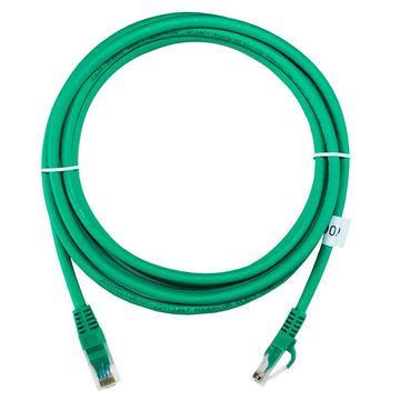 Cabo Patch Cord Cat6 0,5 Metros Verde Seccon SecLan CY-5128-CAT6-0.5M-GR - Homologado ANATEL-SINOP-03