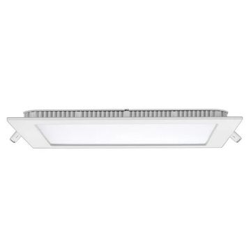 Luminária Plafon 18W LED 6500k Quadrado 218x218x20mm de Embutir Bivolt Elgin - 48D18WEQB0E0-SINOP-03