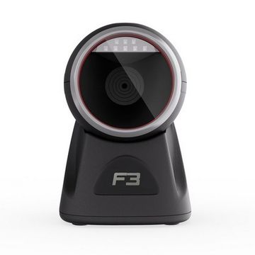 Leitor de Código de Barras e QR Code Imager 1D 2D Fixo de Mesa F3 LT-GT- 8800 USB - lê Nota Fiscal Eletrônica Boleto Bancário-SINOP-03