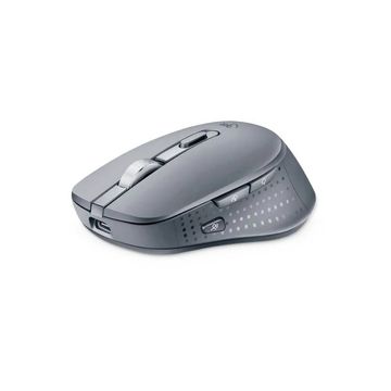 Mouse Sem Fio Bluetooth Get Silence 1600dpi Grafite com Bateria Recarregável - 72026-SINOP-03