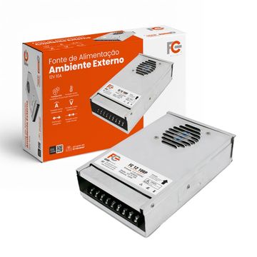 Fonte Colmeia 12V 10A 120W Bivolt FC Fontes - FC1210RP-SINOP-03