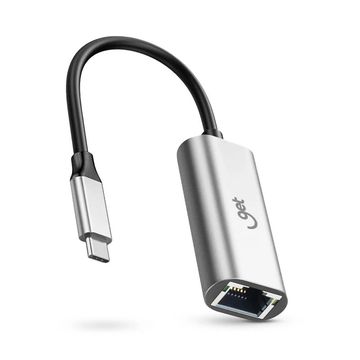 Adaptador USB Type-C Macho x Rede RJ45 10/100/1000 Get - 71817-SINOP-03