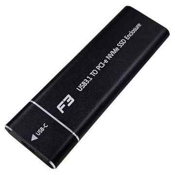 Gaveta Externa Case para SSD NVME para Type-C 3.0 F3 - 431-SINOP-03