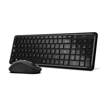 Kit Teclado + Mouse sem Fio Get Preto - COMPACT 2 - 72432-SINOP-03