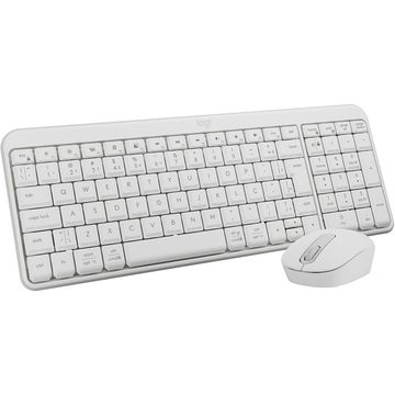 Kit Teclado + Mouse sem Fio Logitech MK250 Branco - 920-013517-SINOP-03