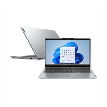 Notebook Lenovo Ideapad 1i 1315U Core I3 Memória 8 GB SSD 256GB Monitor 15,6 Windows 11 Webcam - 83QJ0001BO