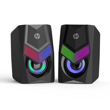 Caixa de Som HP 6,0W Preto USB/P2 - DHE-6000