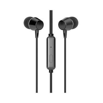 Fone de Ouvido Auricular com Microfone P2 Preto - DHE-7000