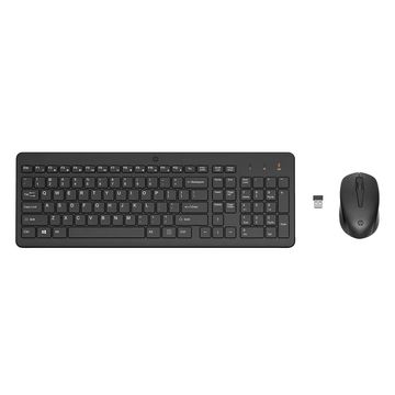 Kit Teclado + Mouse sem Fio HP 1600dpi Preto - 2V9E6AA