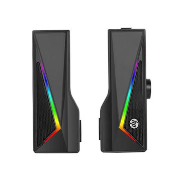 Caixa de Som HP 6,0W Preto USB - DHE-6005
